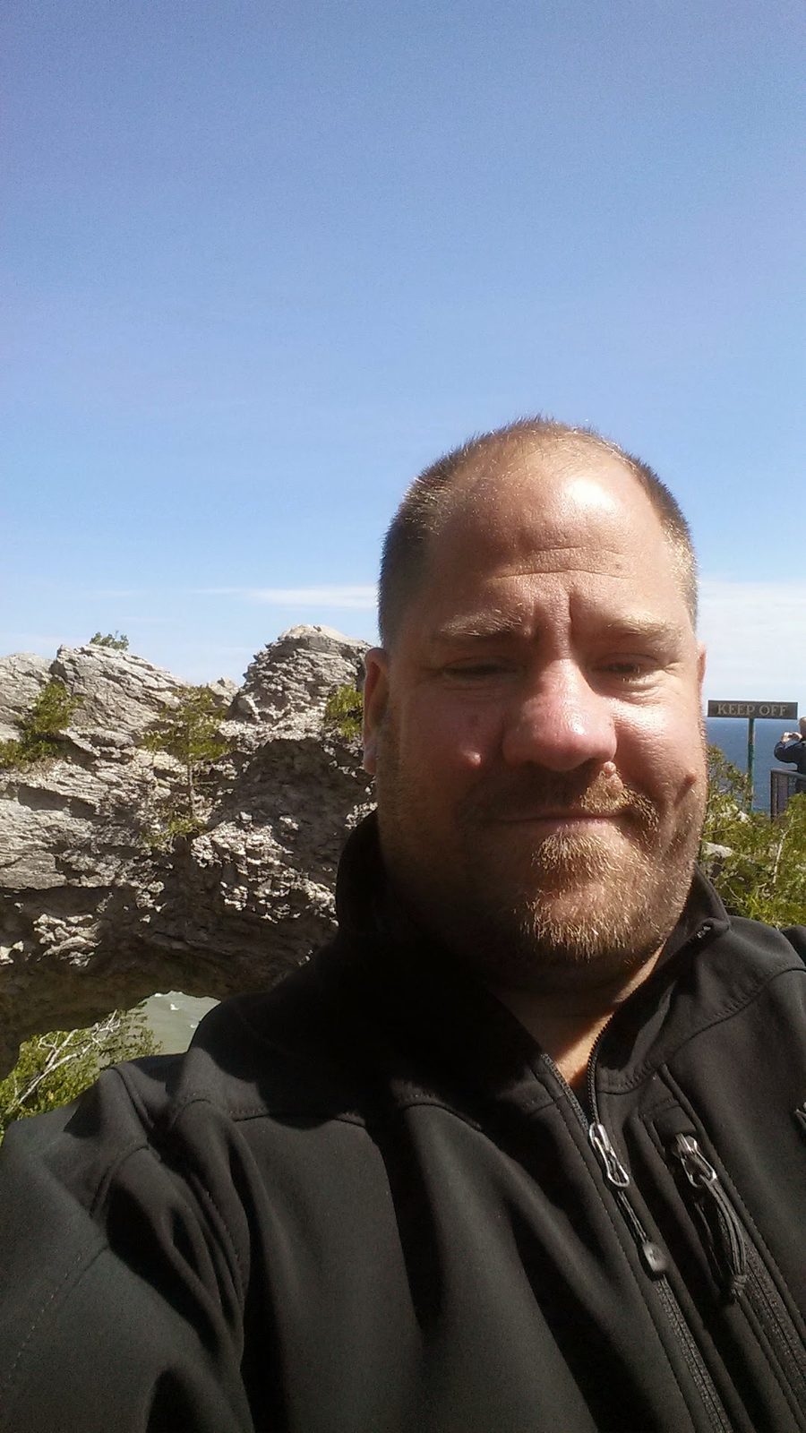 My selfie at Arch Rock