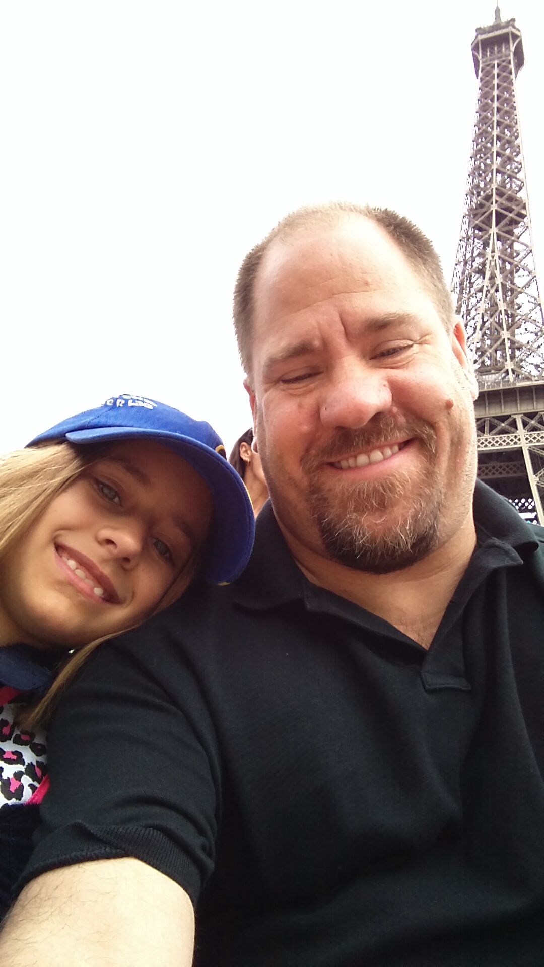 Lisa and me by the tower
