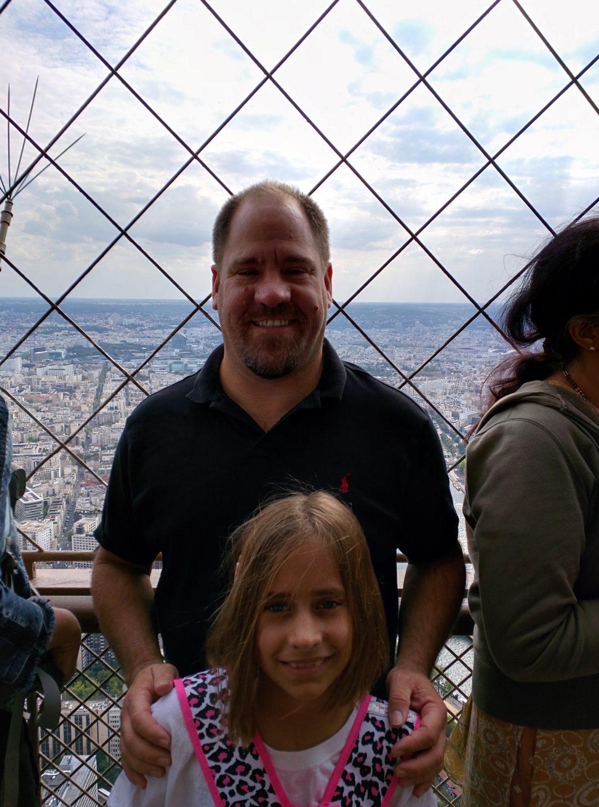 Picture of us at the Summit of the Eiffel Tower