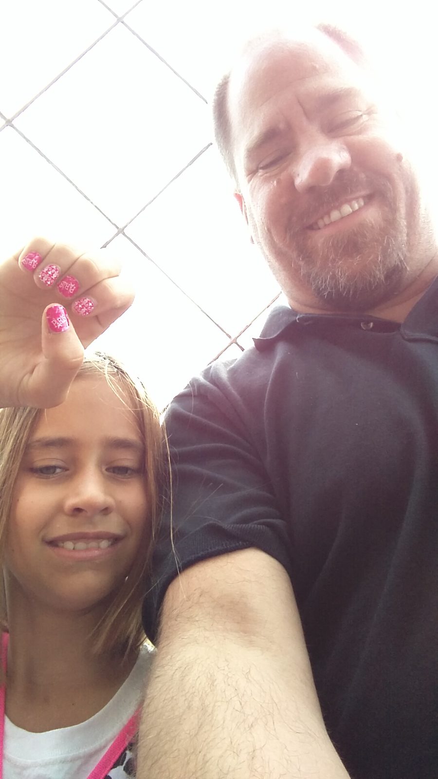 Lisa showing off her jamberries
