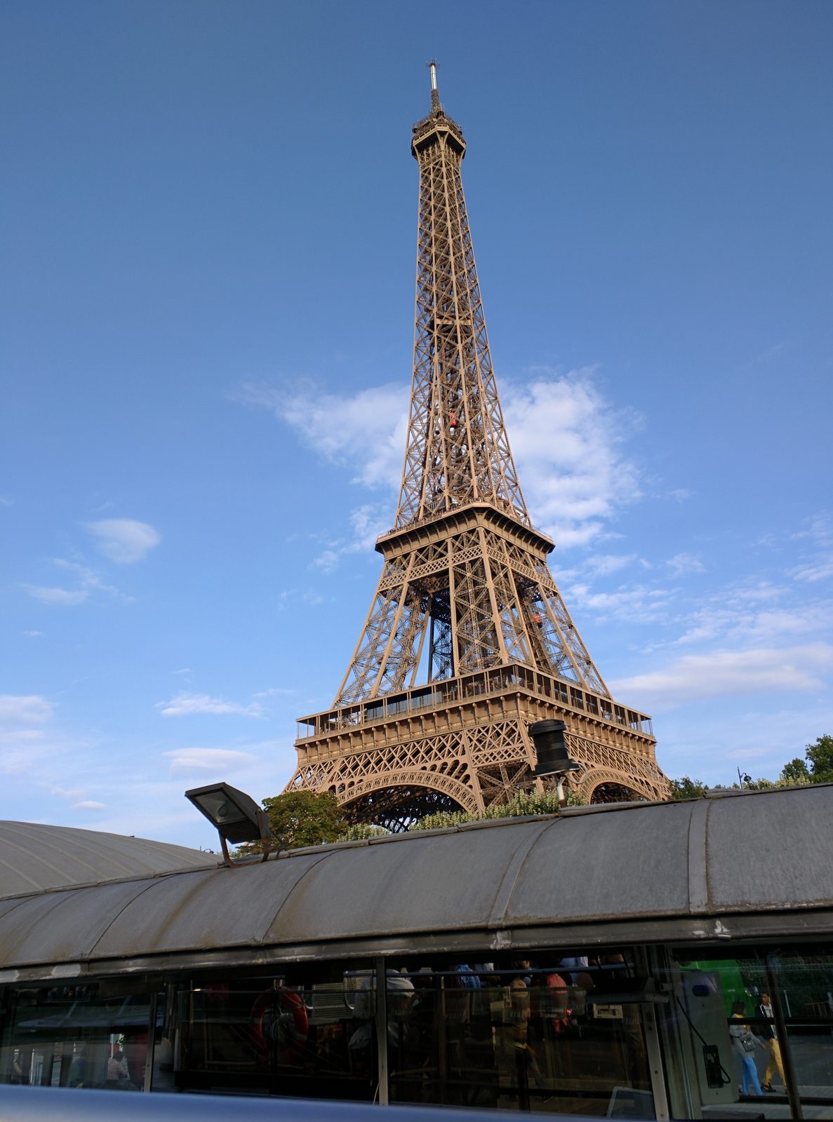 The Tower from the Seine boat