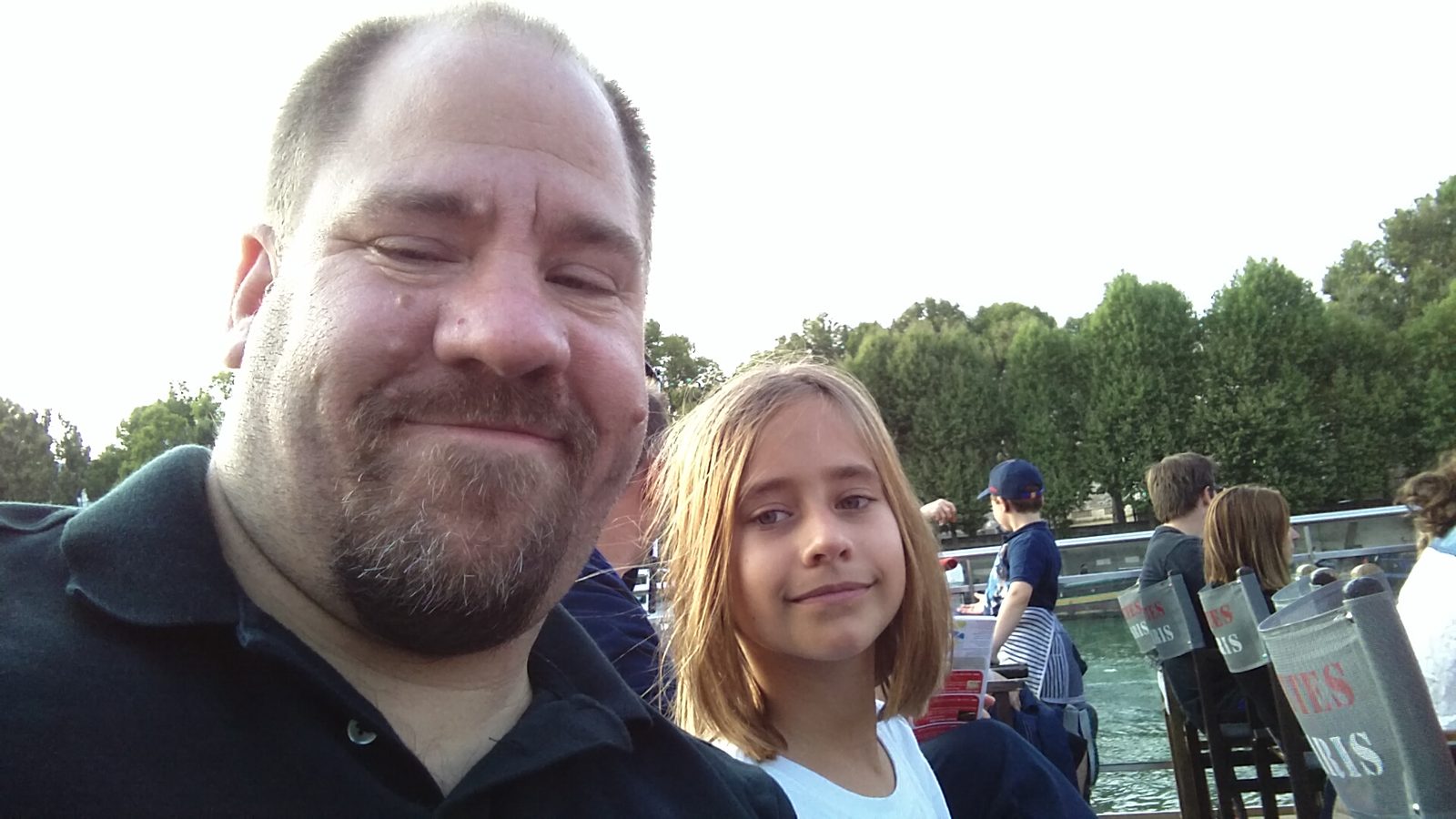 Lisa and me, selfie on the river cruise