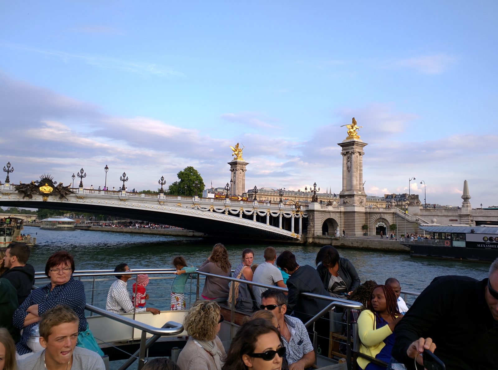 Pont Alexandre III from the river