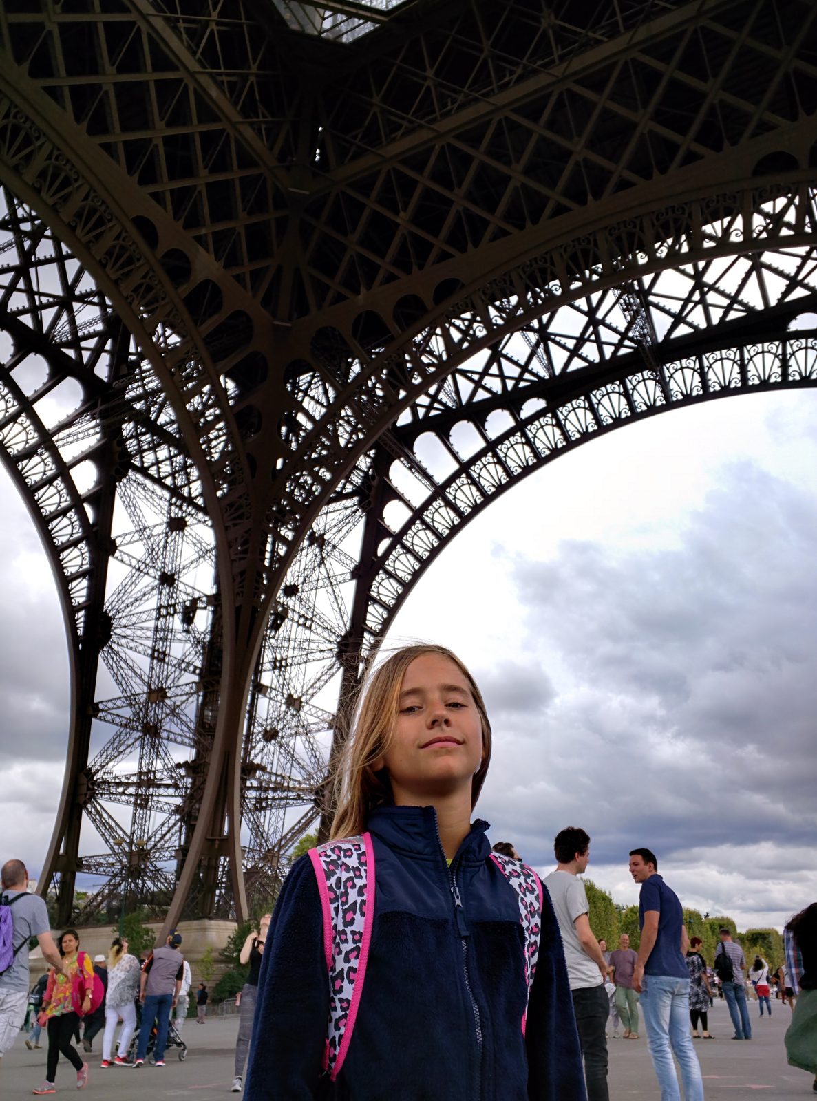 Under the Eiffel Tower