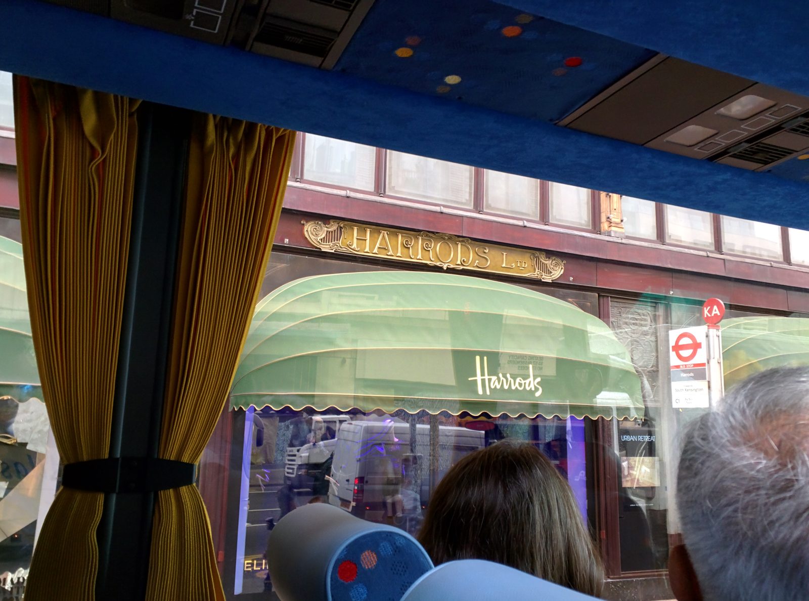 As close as I plan to get to Harrods