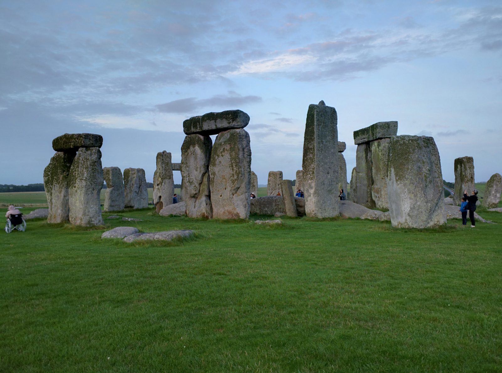 Stonehenge in the evening light