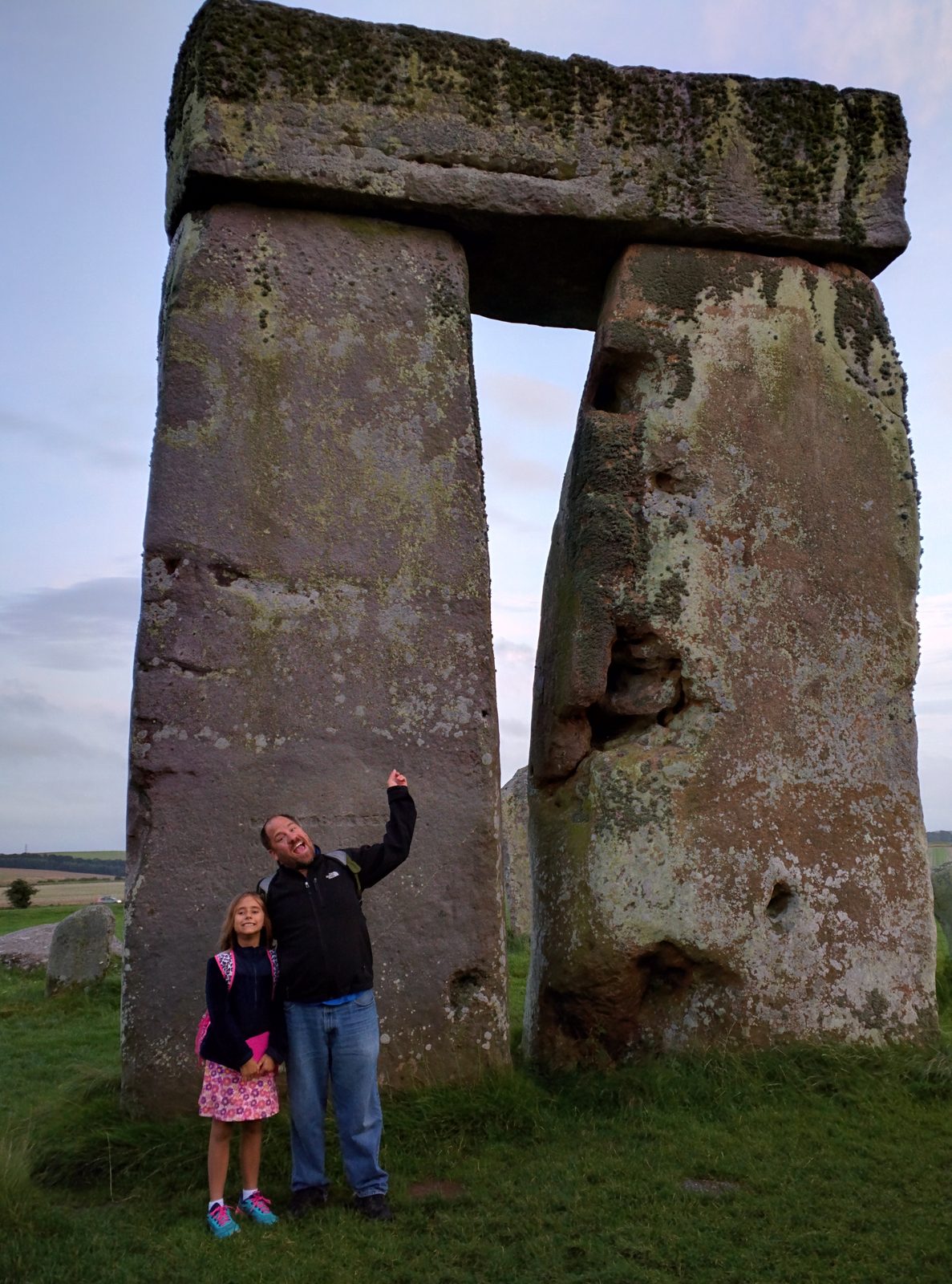 NOT Touching the stones at Stonehenge