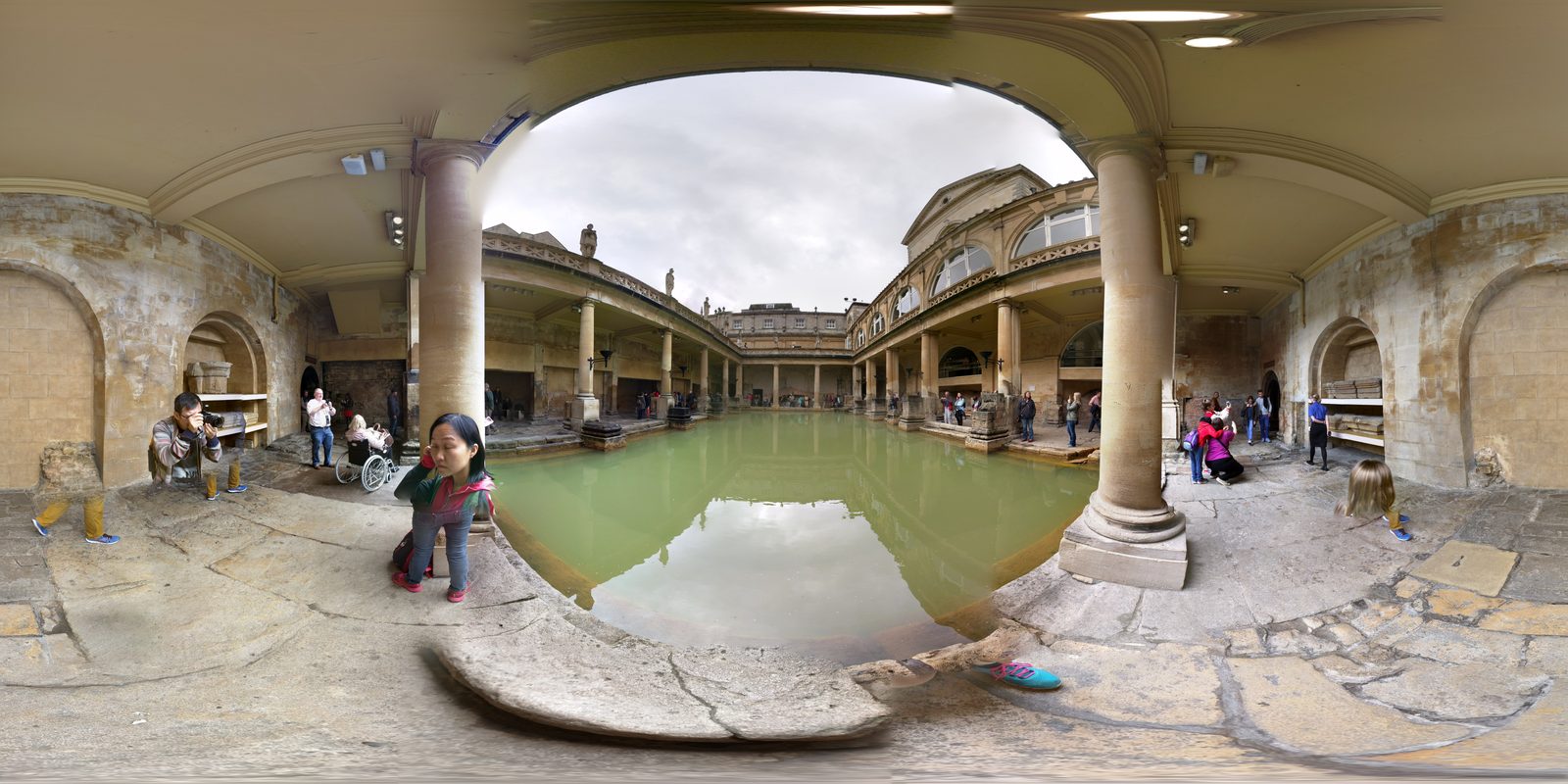 The Great Bath at the Roman Baths