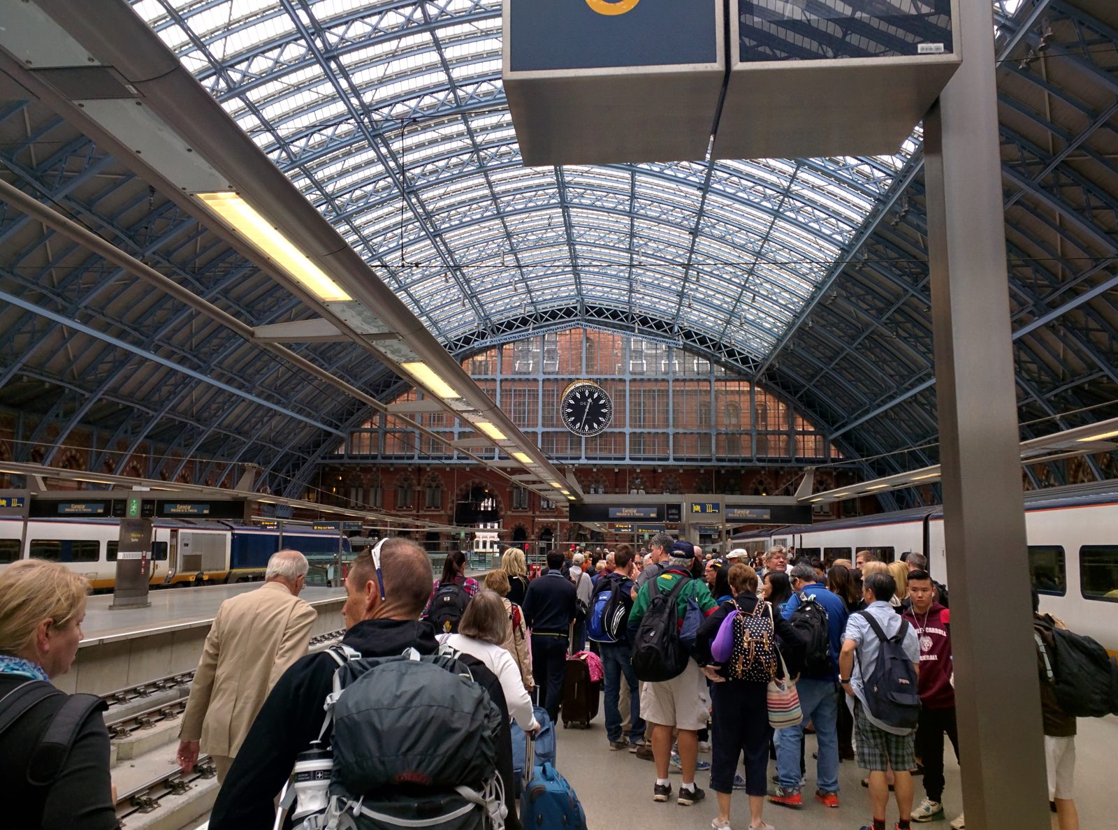 Photo: King's Cross St Pancras, London, day 8