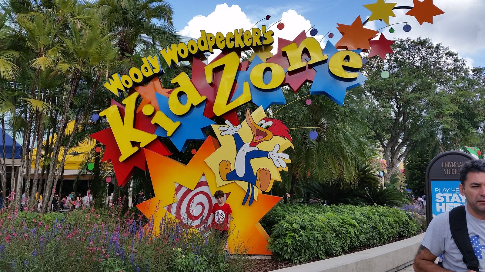 Woody Woodpecker's KidZone entrance