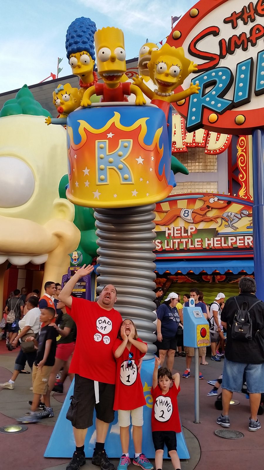 Our stop at the Kwik-E-Mart