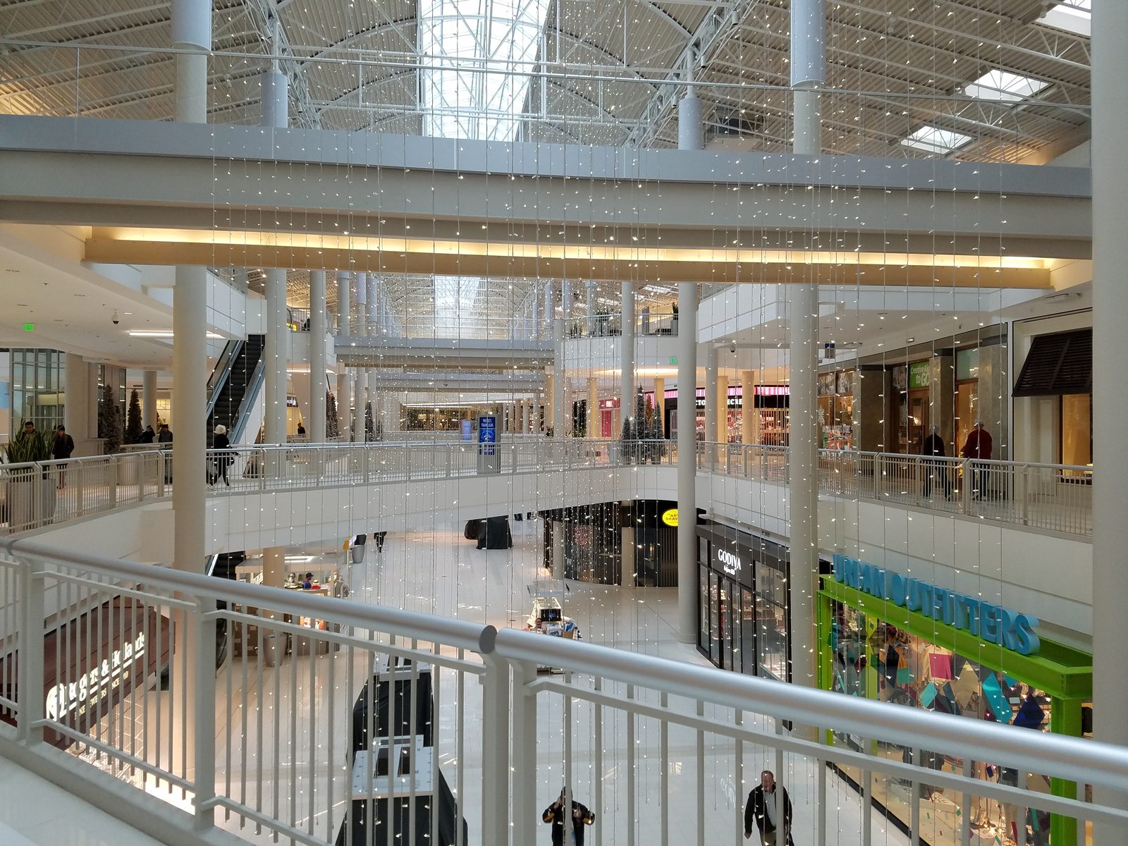 The atrium at the Mall of America