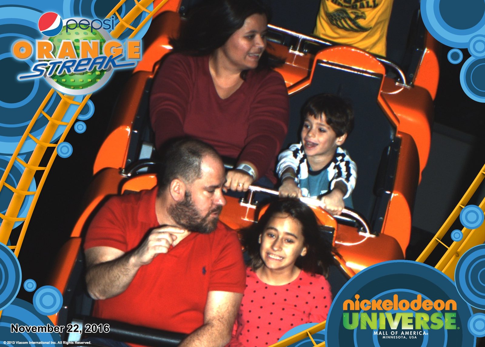All four of us on the Orange Streak