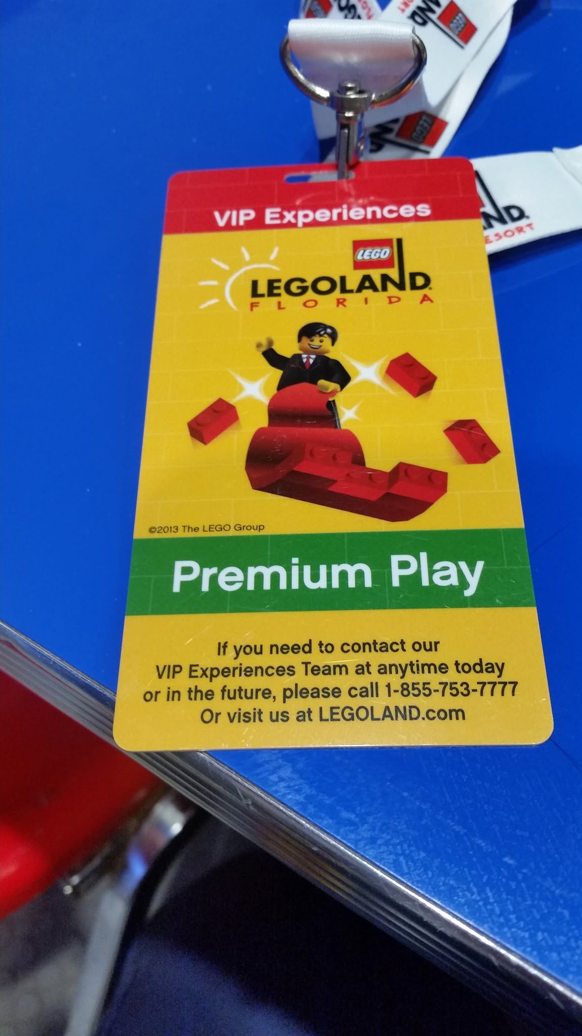 Our VIP Experience pass for Legoland Florida