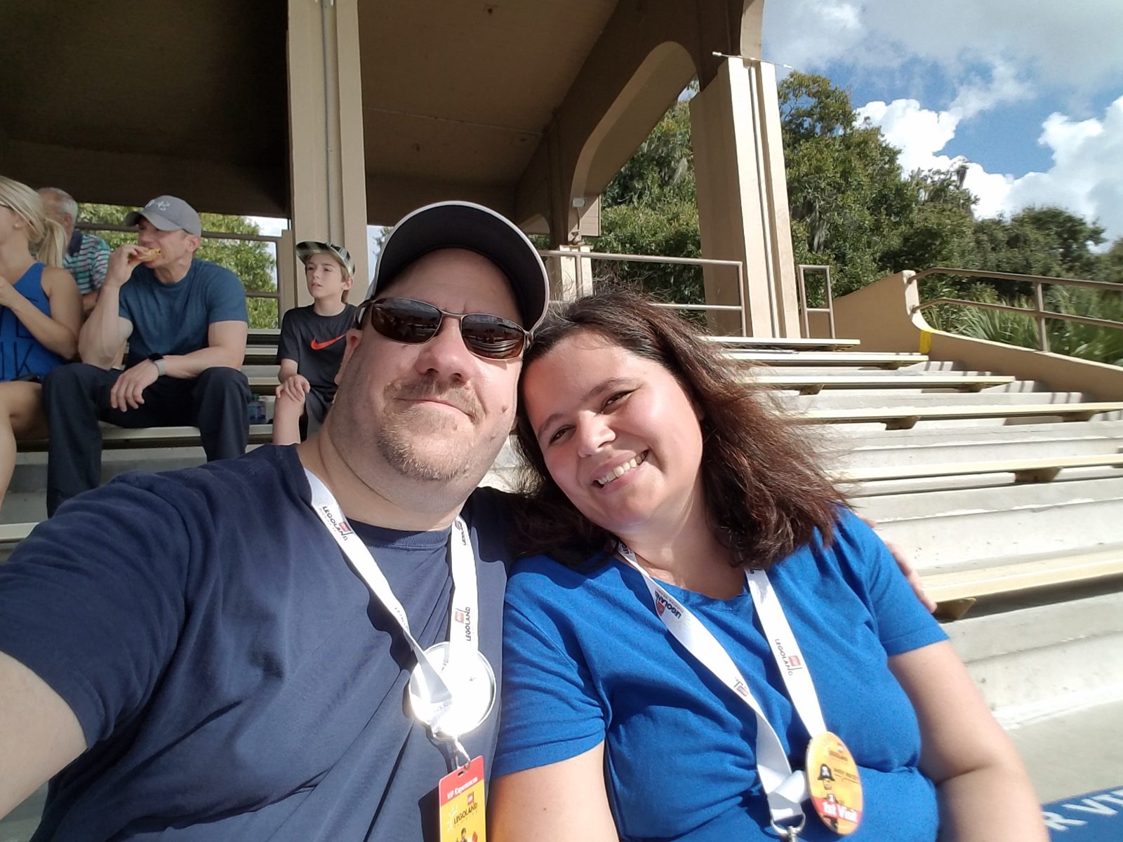 Kathy and me at the pirate show
