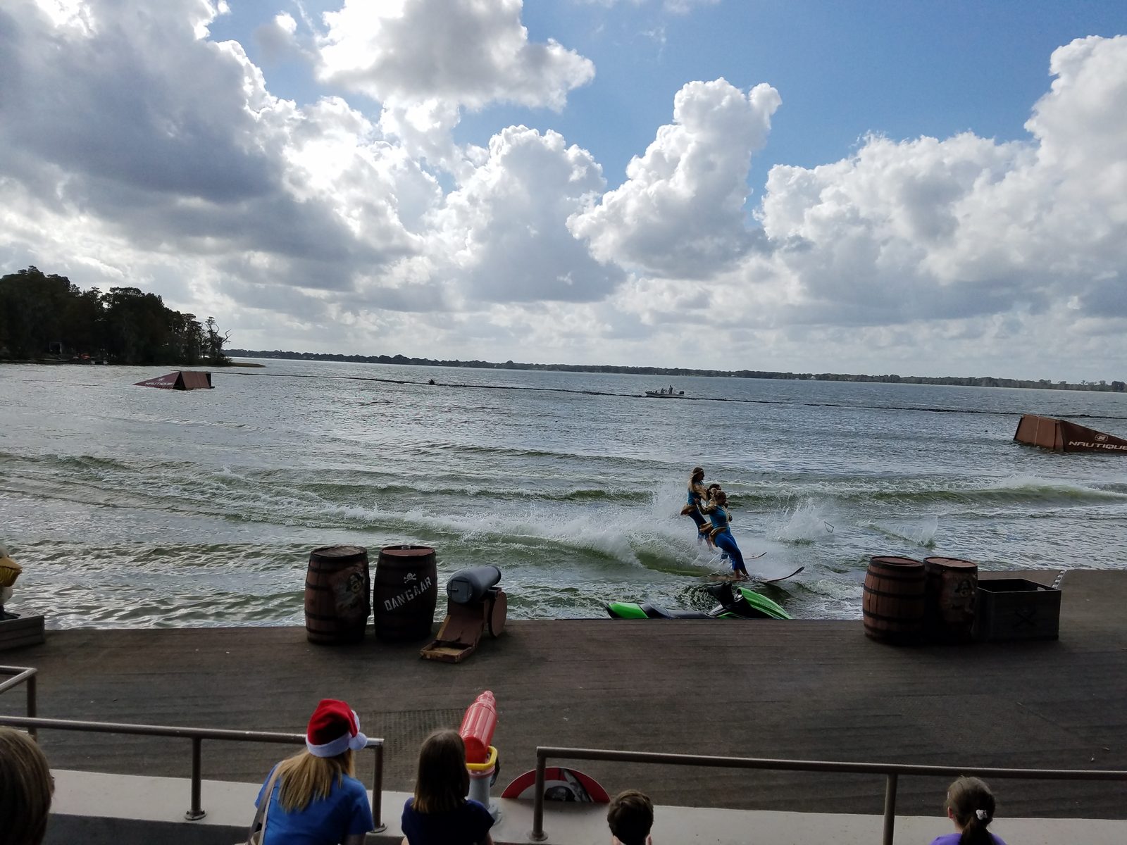 The wakeboard stunt show