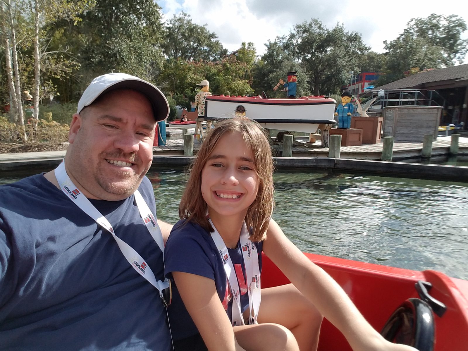 Lisa and me on the boat ride