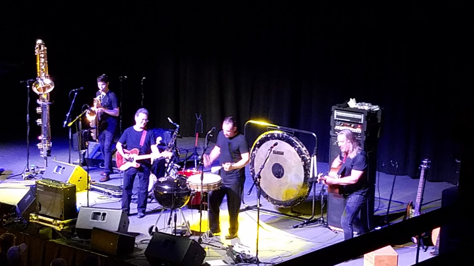 The Violent Femmes on stage at 20 Monroe Live