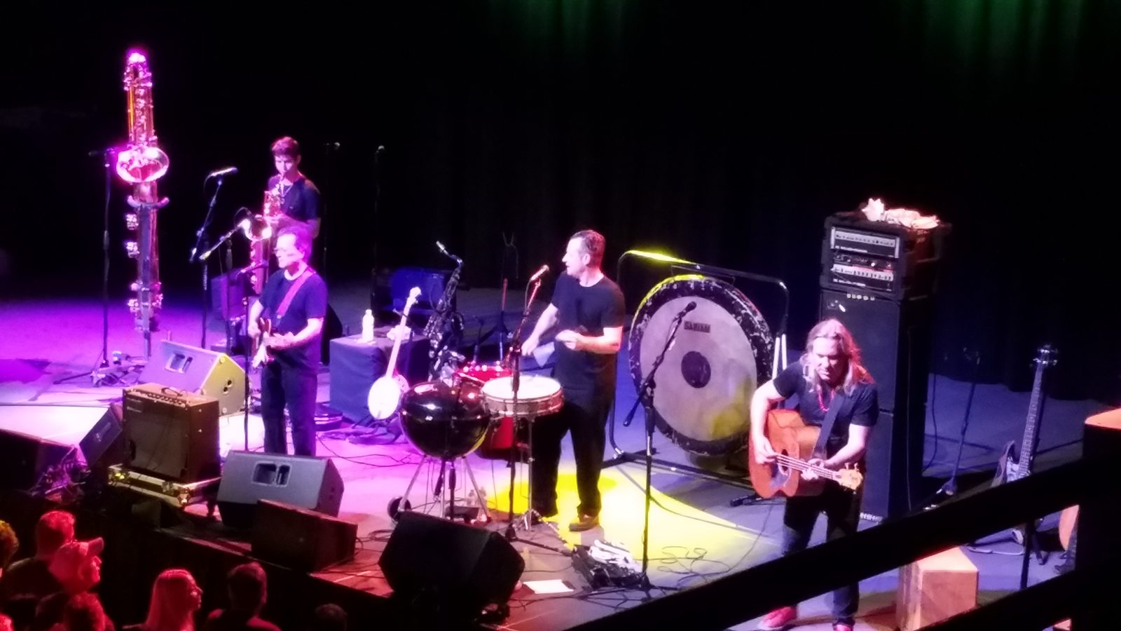 Violent Femmes on stage at 20 Monroe Live