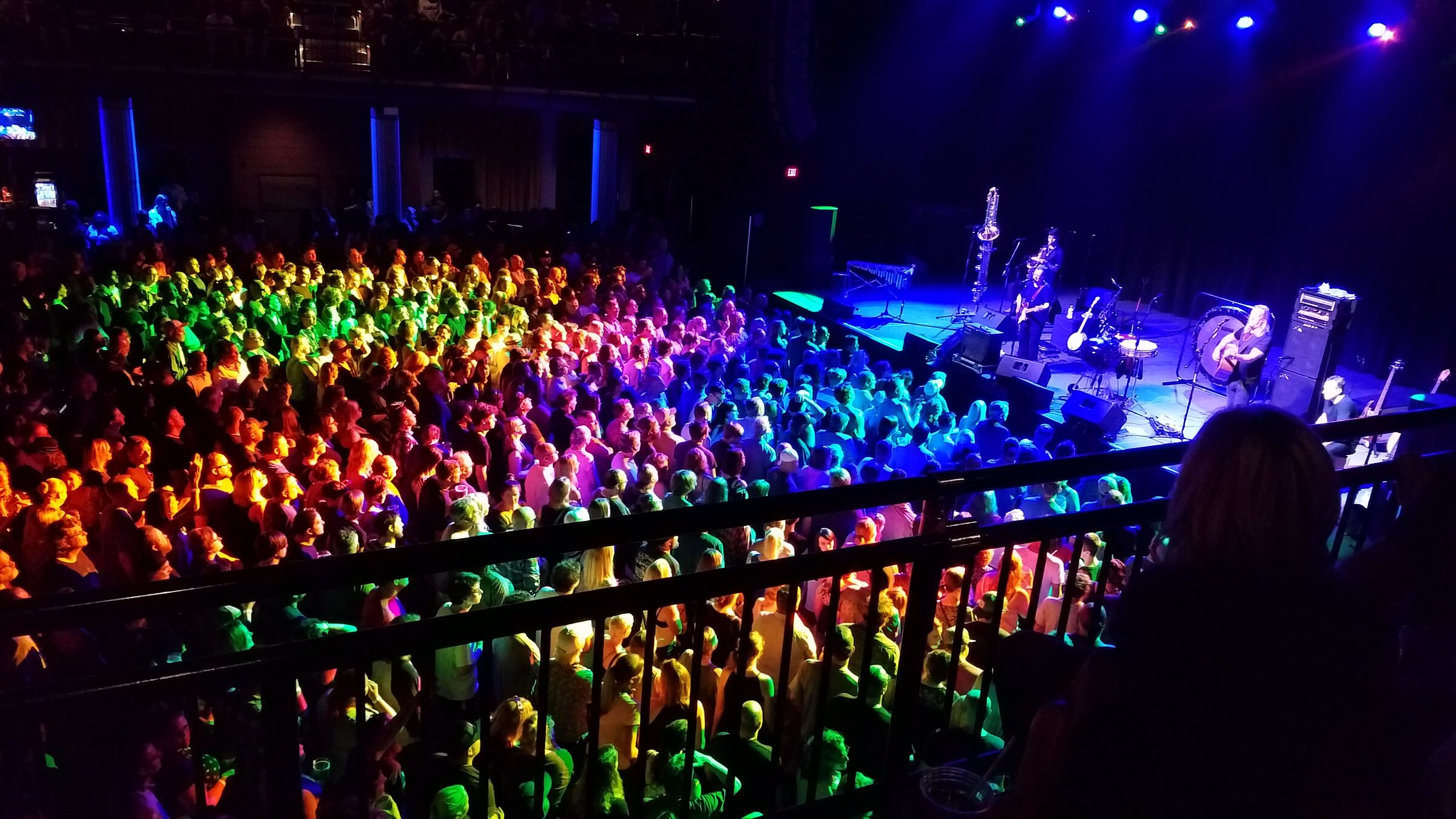 The Violent Femmes on stage in Grand Rapids