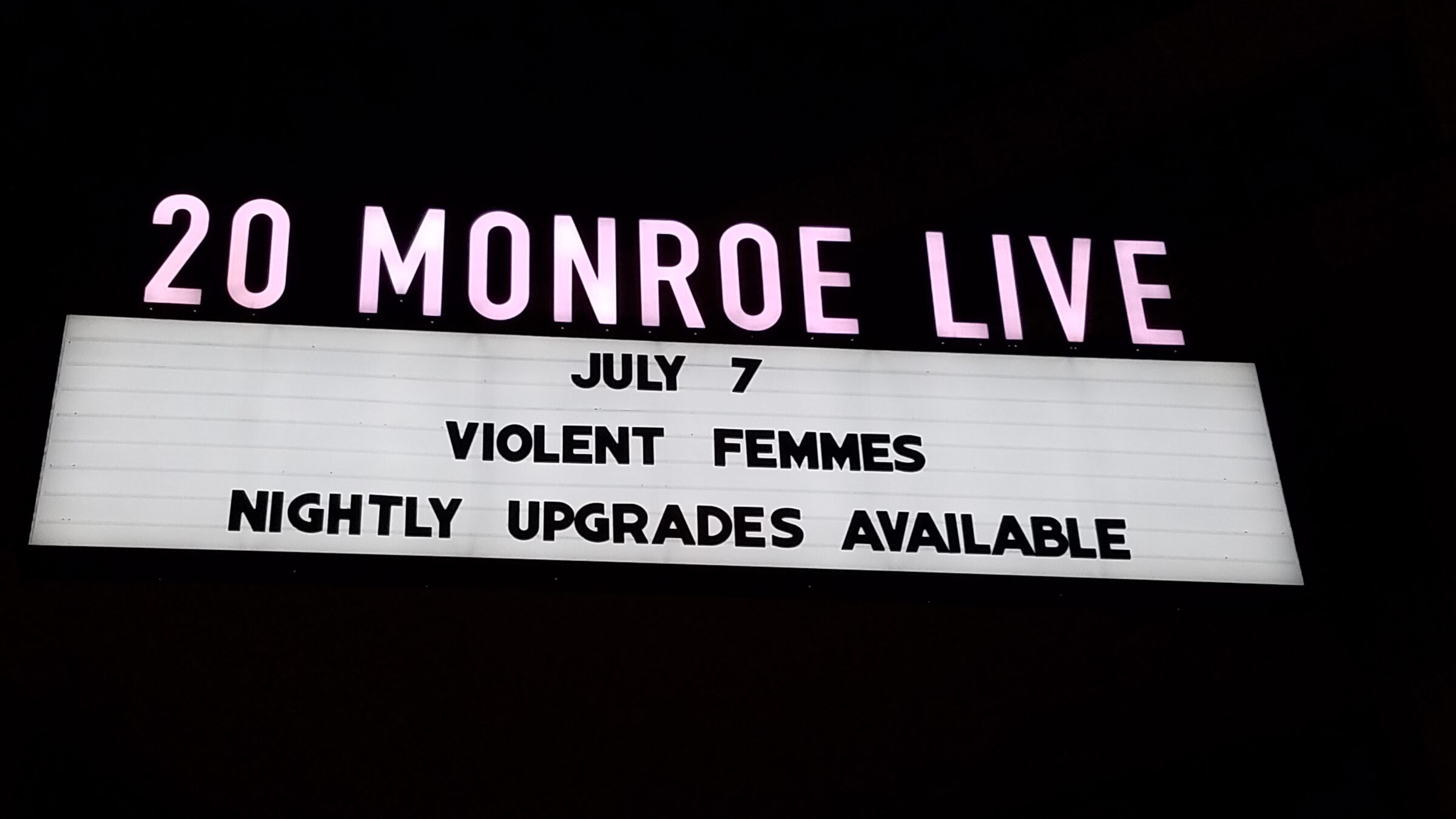 Violent Femmes Concert, Grand Rapids