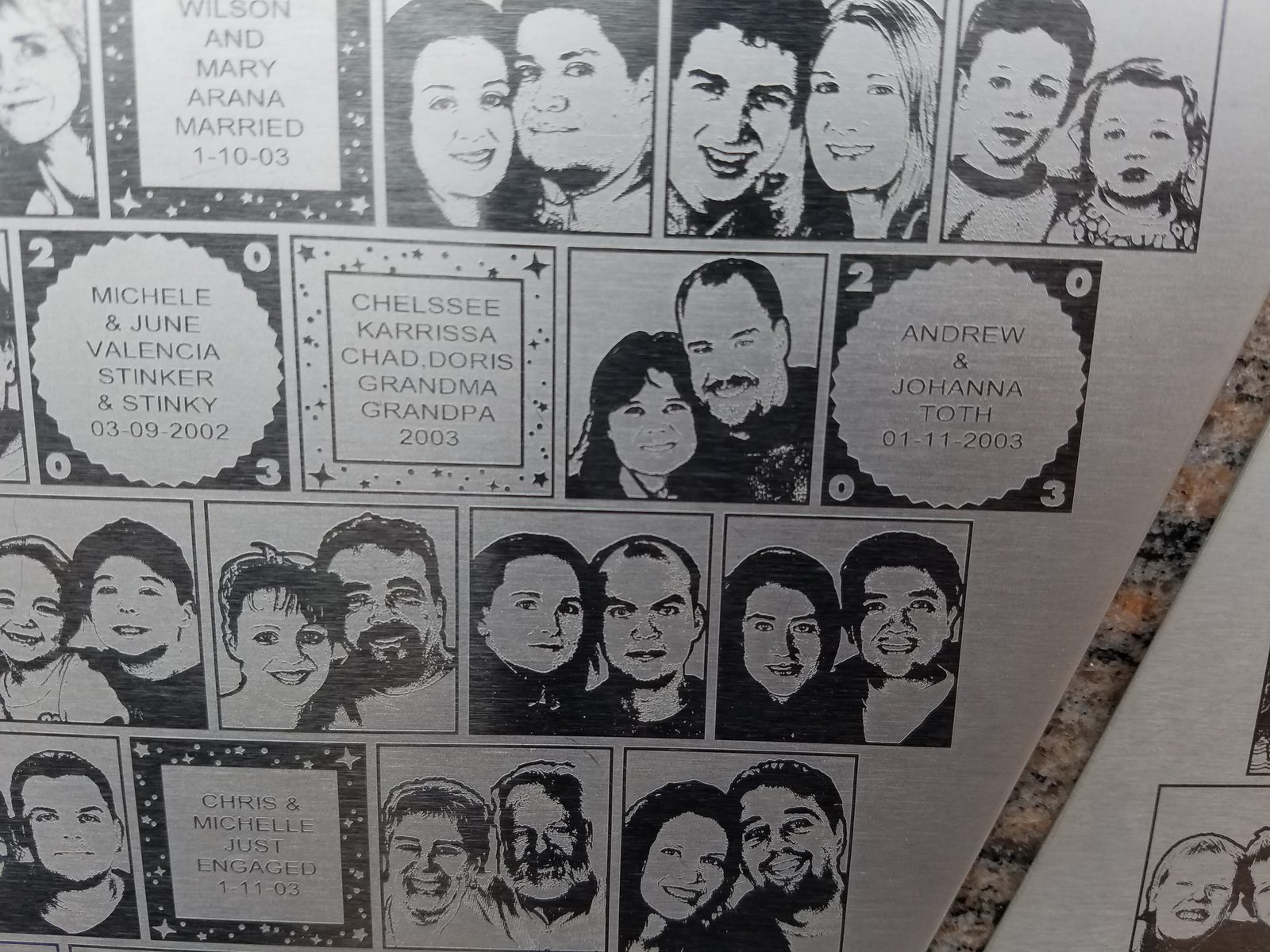 The Leave a Legacy wall at Epcot