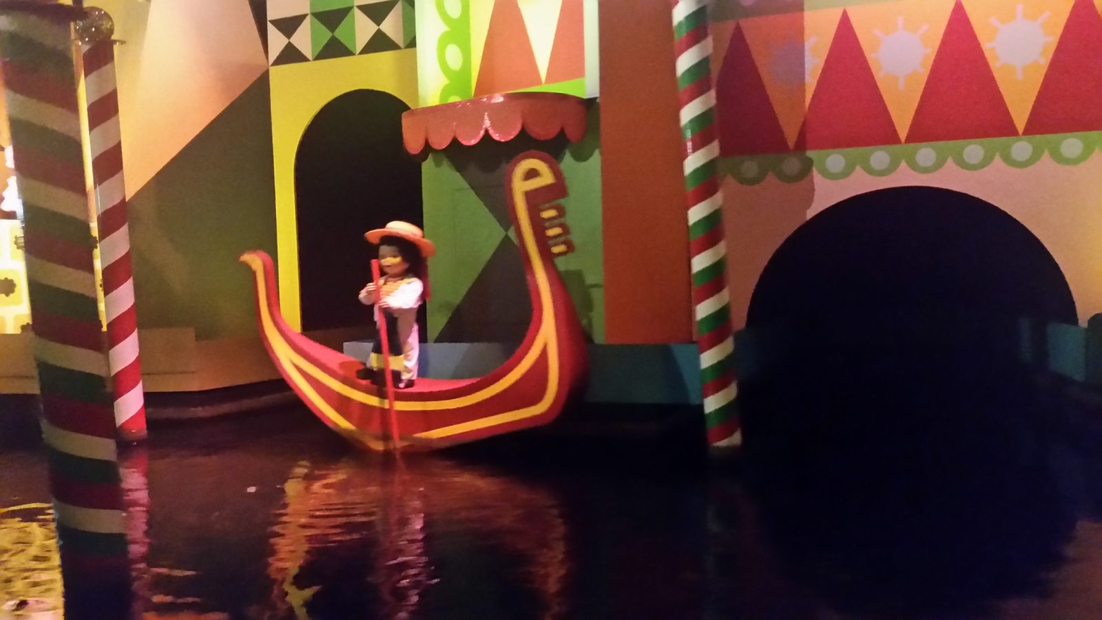 Riding it's a small world