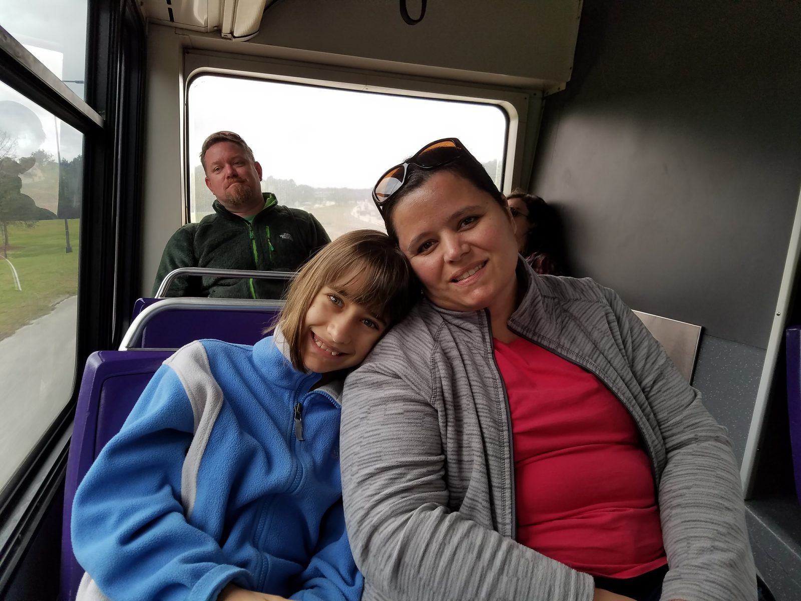 On the bus to Downtown Disney