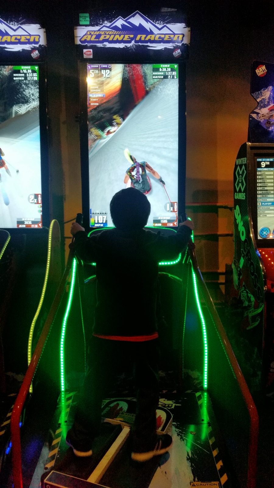 One more arcade racer before we headed home