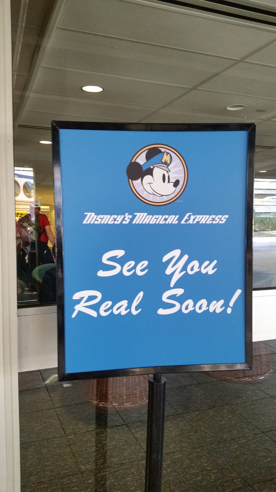 Waiting for Disney's Magical Express