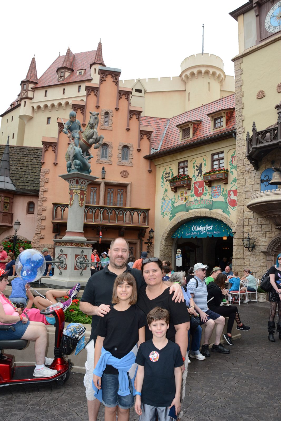 All of us in Germany at World Showcase