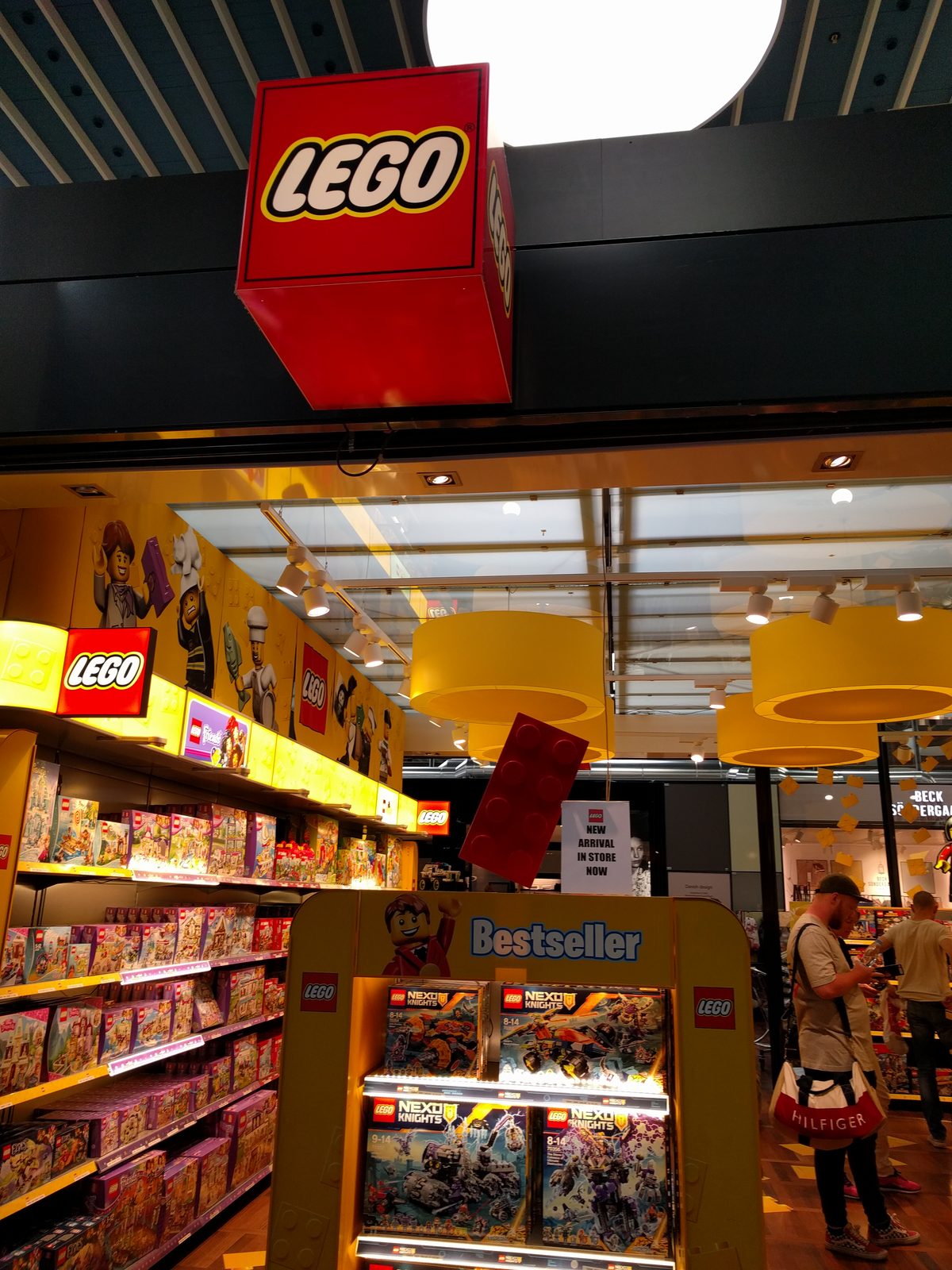 A stop at the Lego store in Copenhagen
