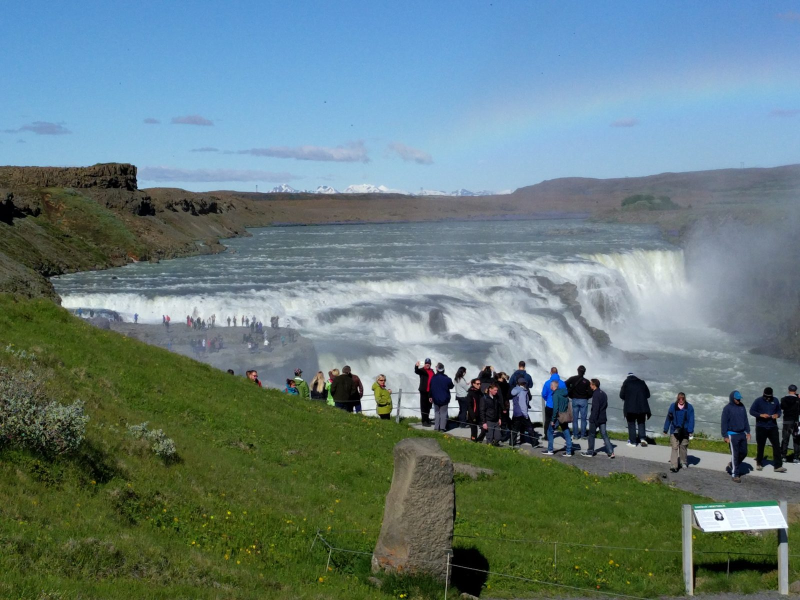 Gullfoss from the upper path