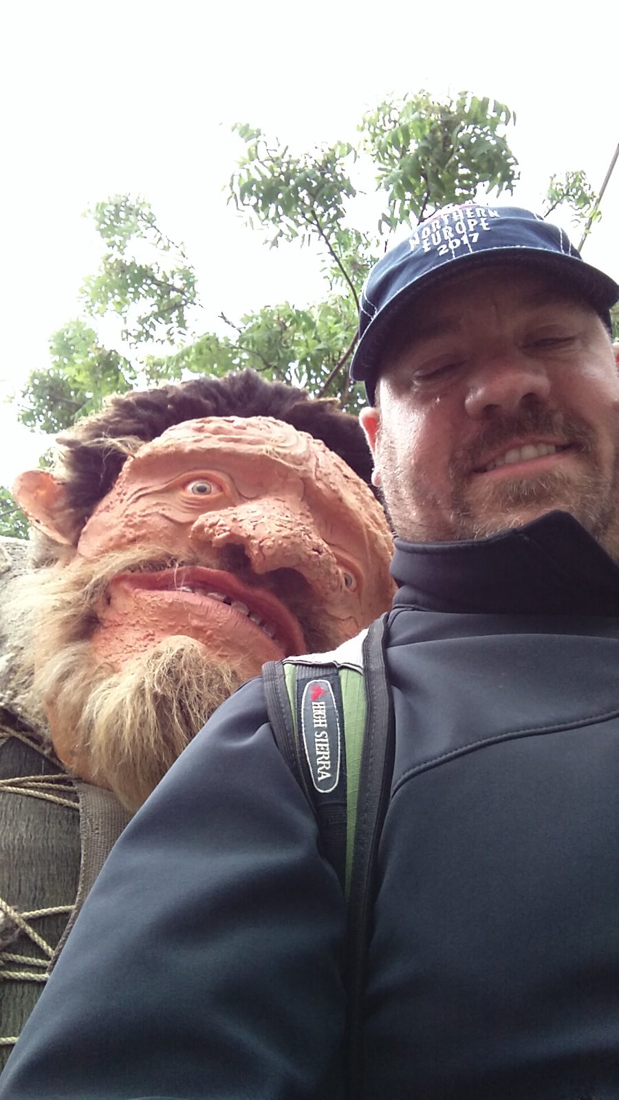 Me with a troll in Reykjavik