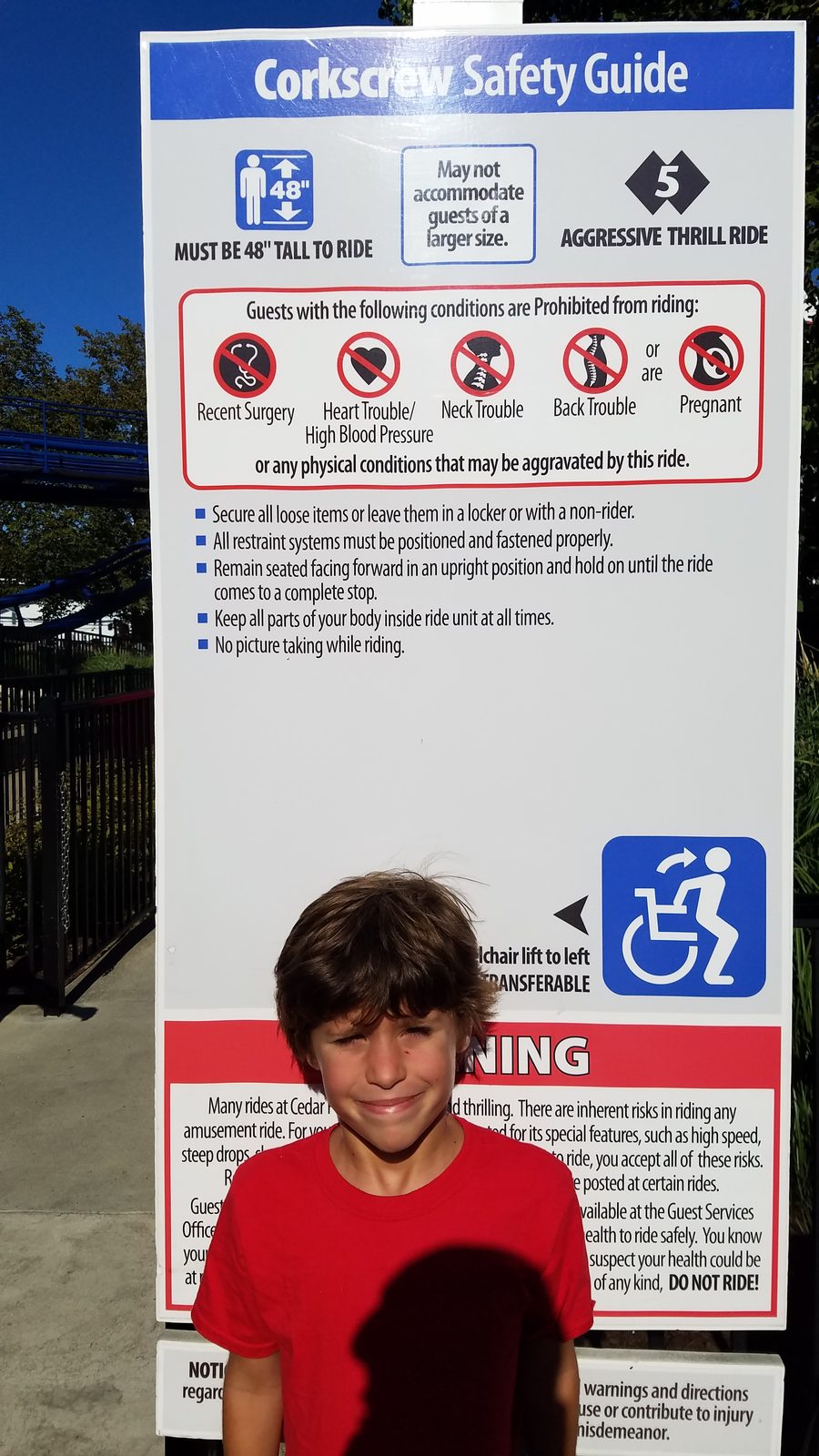 Thomas at the Corkscrew