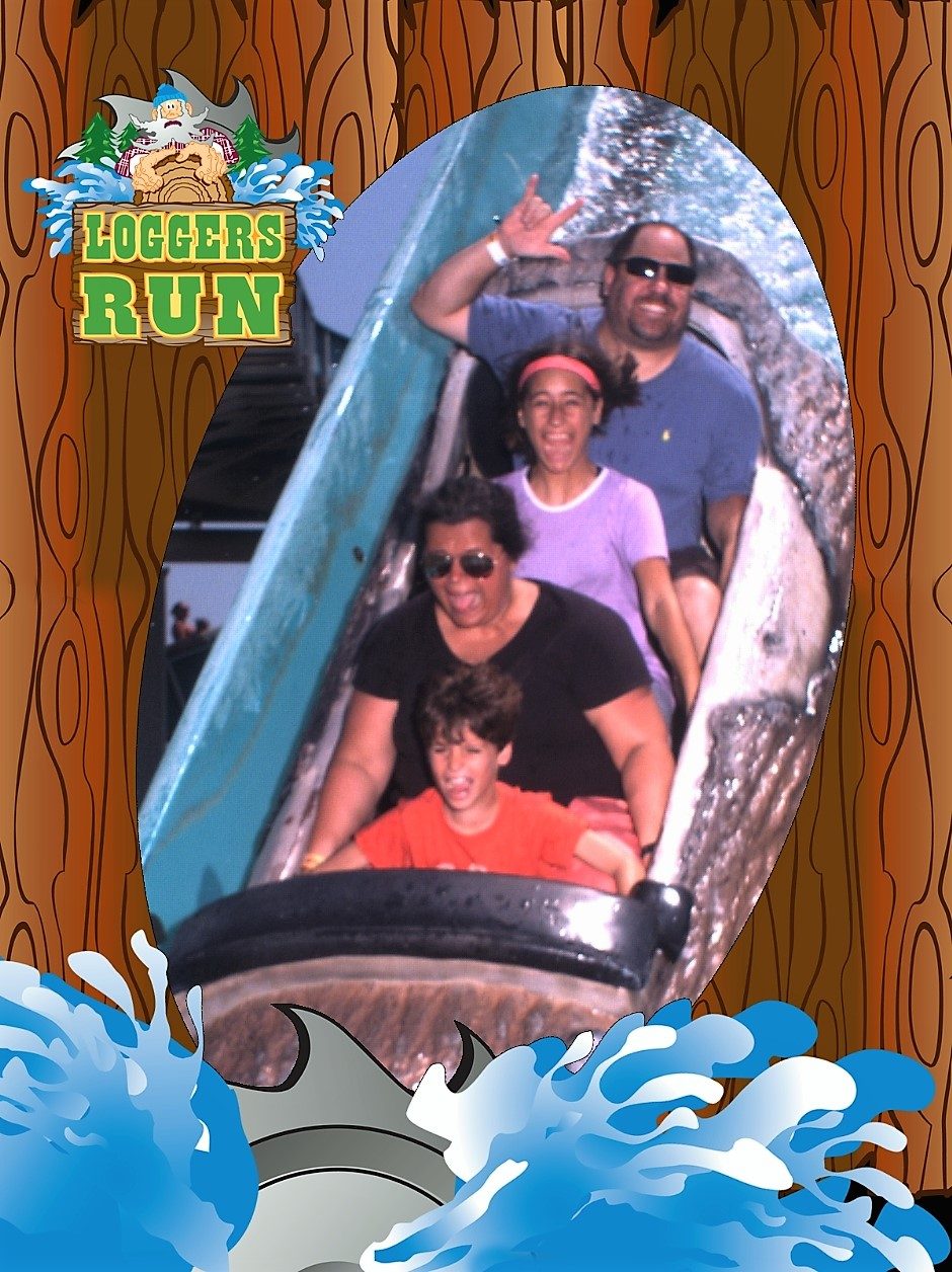 Splashing down on Loggers Run