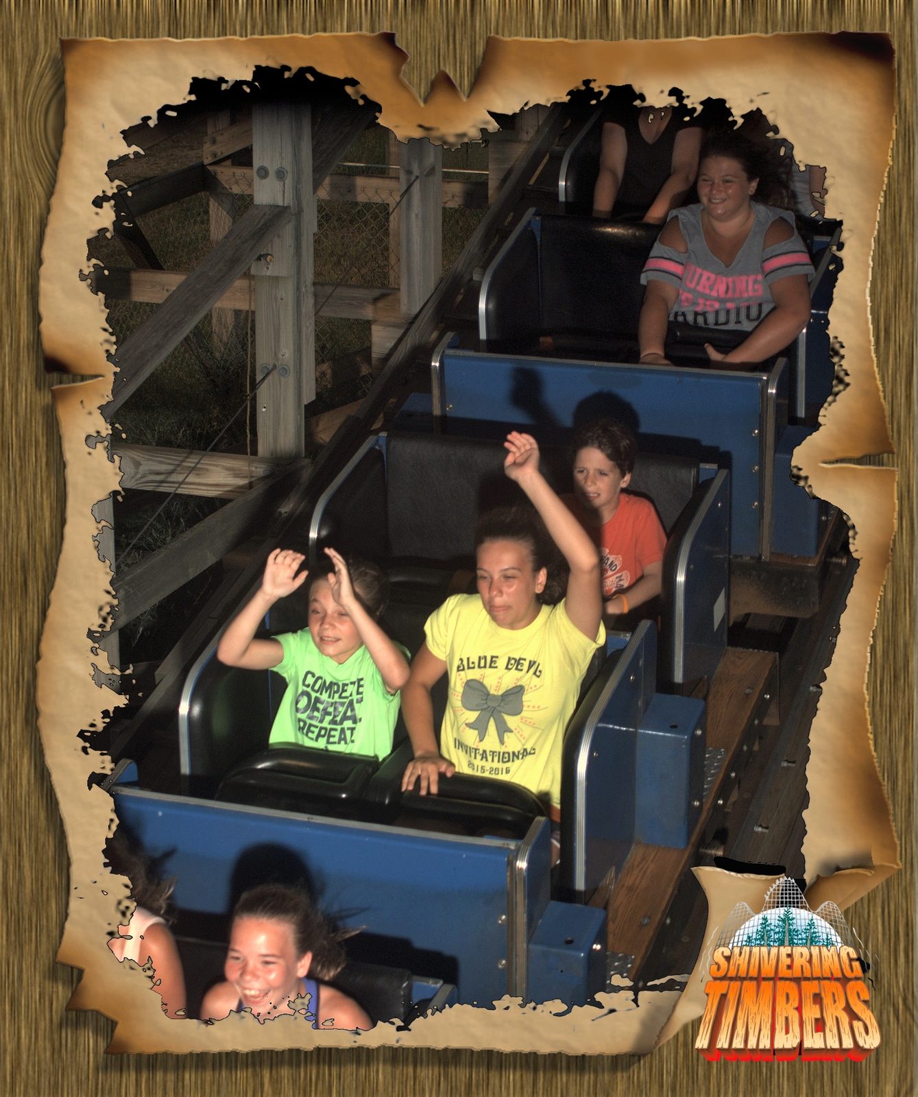 Hands up on Shivering Timbers