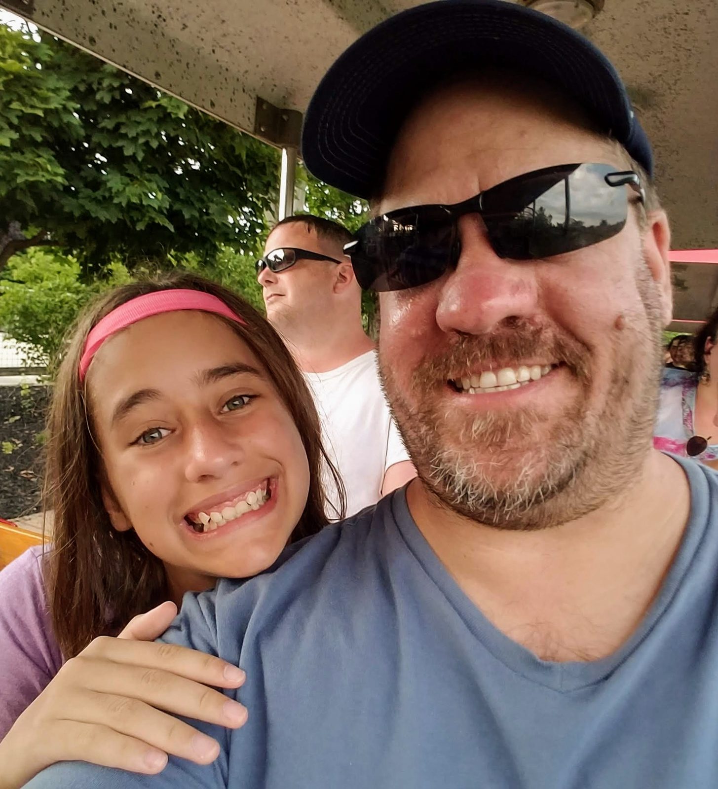 Lisa and me at Michigan's Adventure