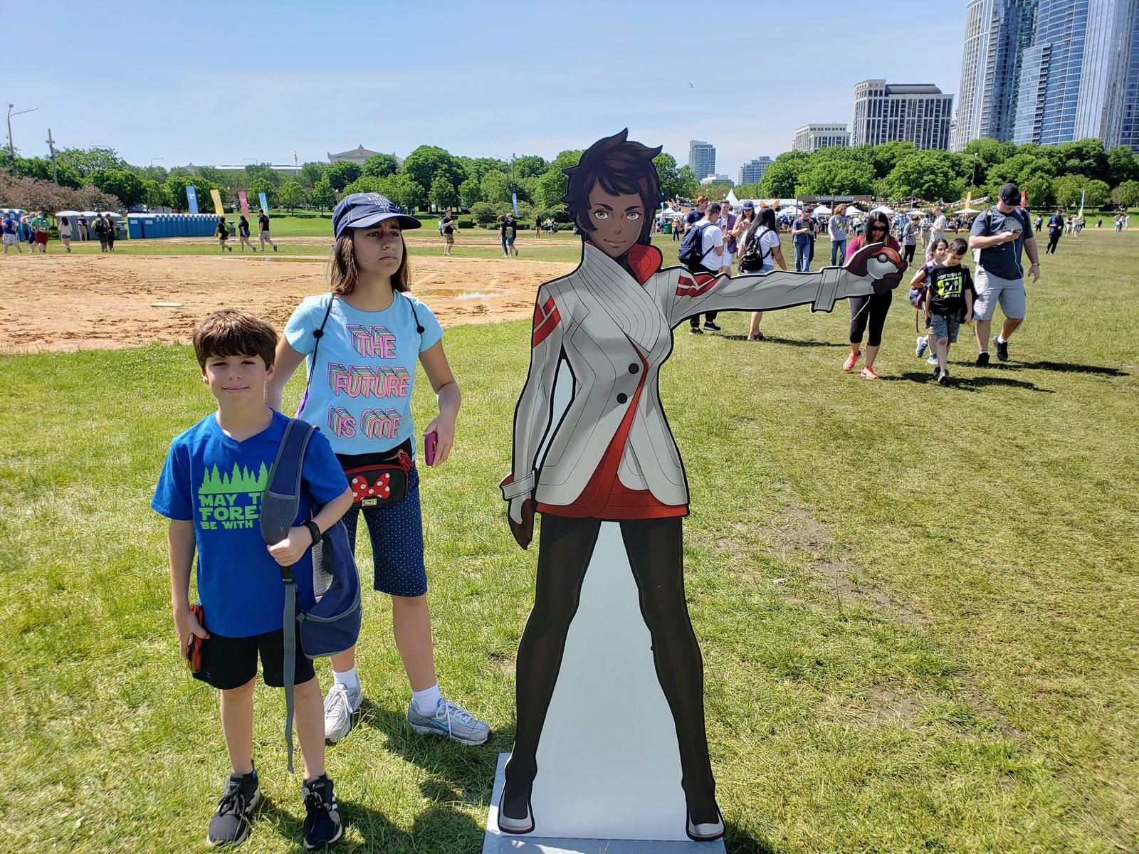 Lisa and Thomas at Pokemon Go Fest