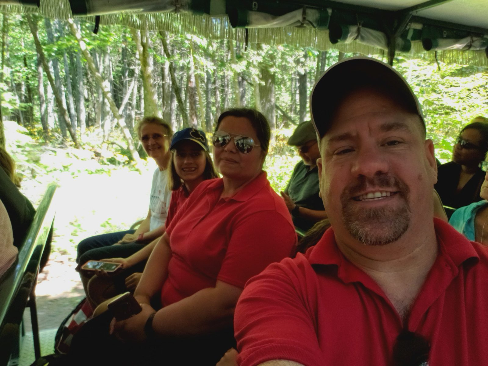 Grandma, Lisa, Kathy and me on Mackinac Island