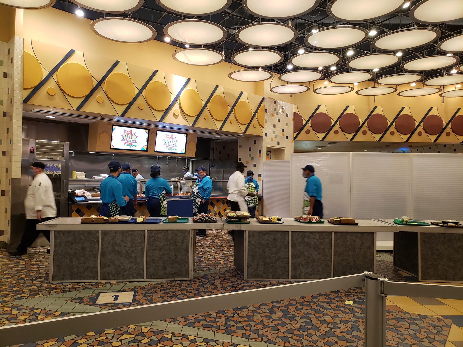 The Pop Century food court