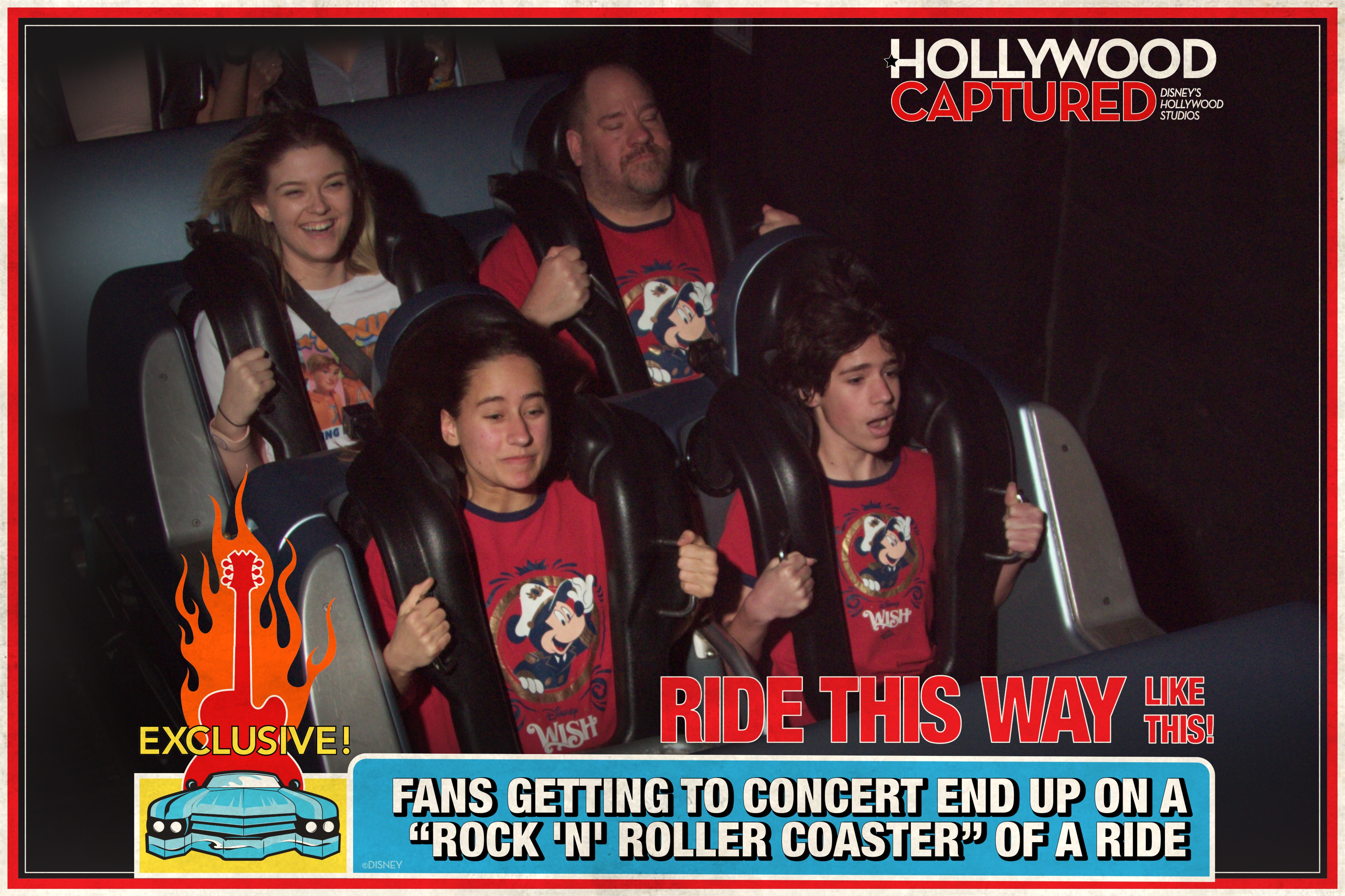 Another ride photo from Rock 'n' Roller Coaster