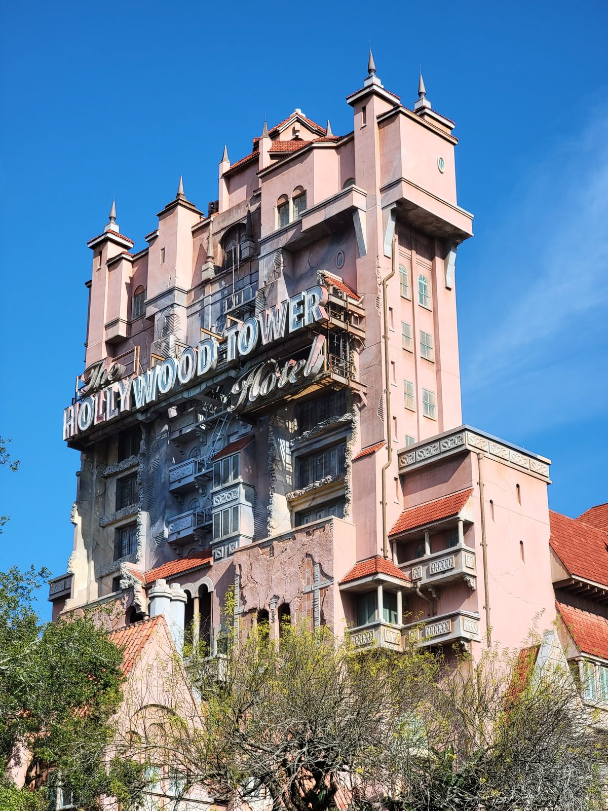 The Tower of Terror at Hollywood Studios