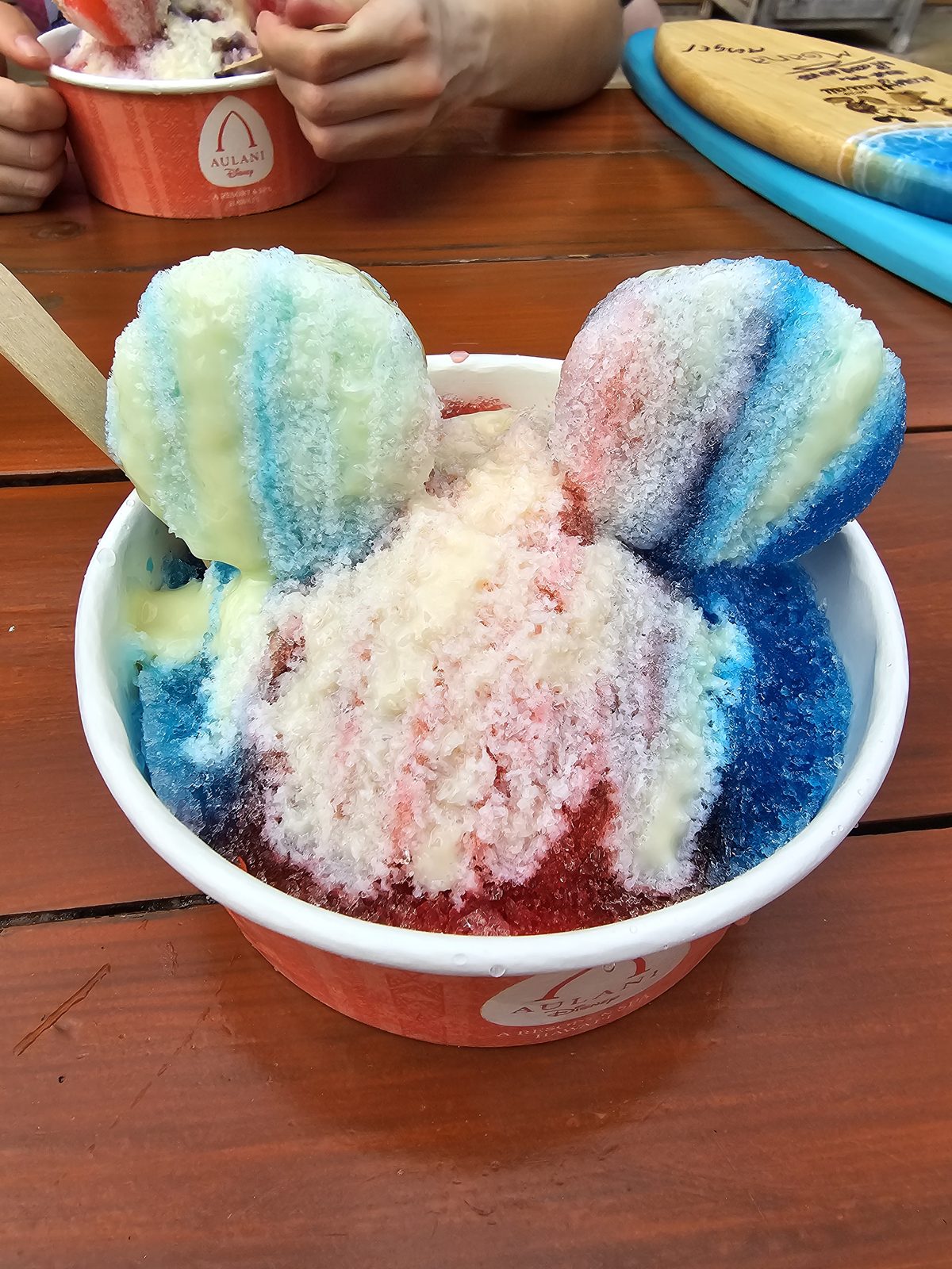 Mickey shave ice at Aulani
