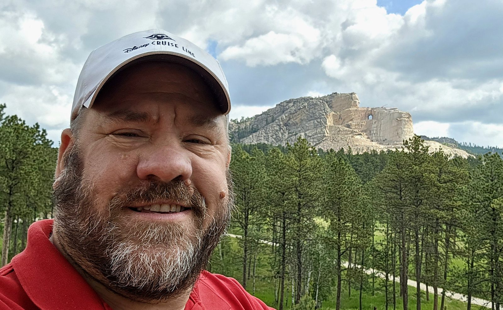 Me at the Crazy Horse Memorial