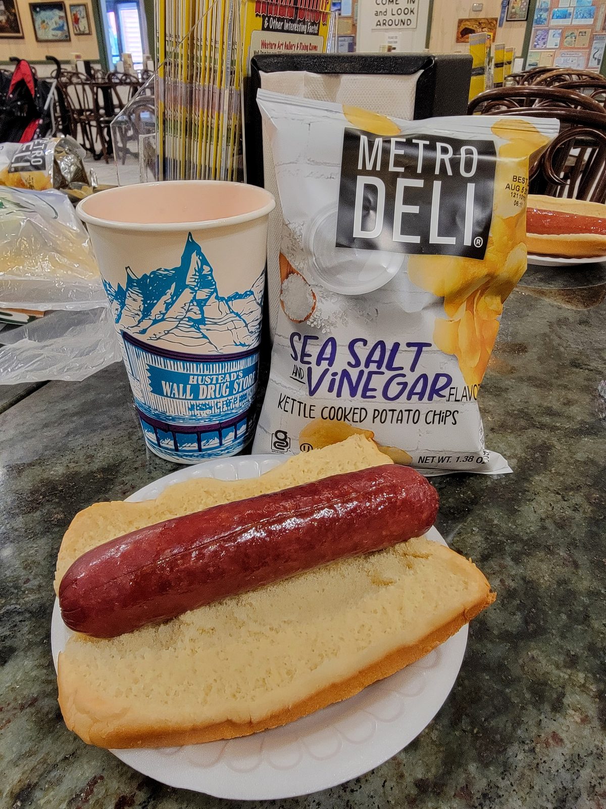 Hot dogs at the Prairie Food Parlor