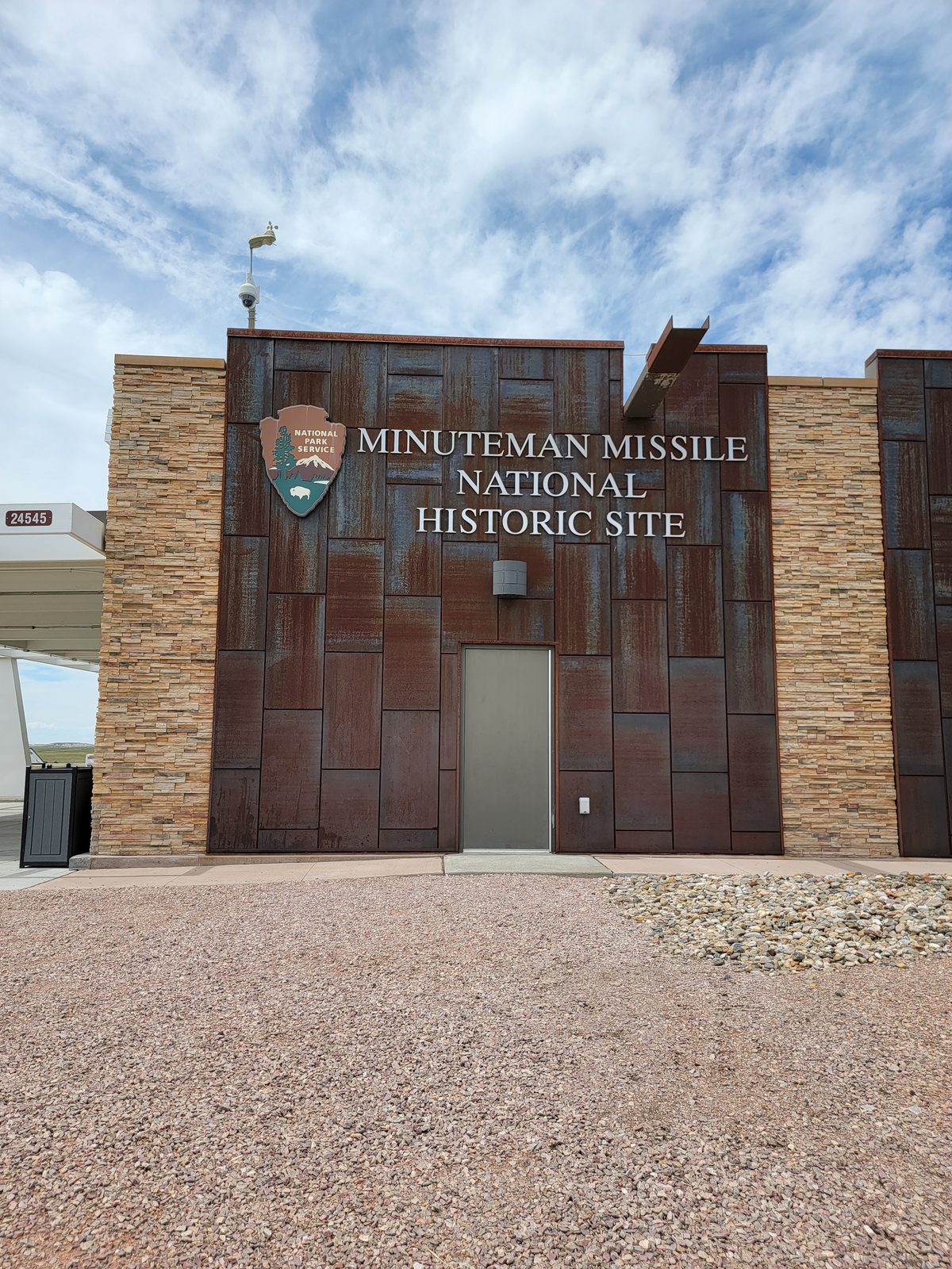 The visitor center at the Minuteman Missile site