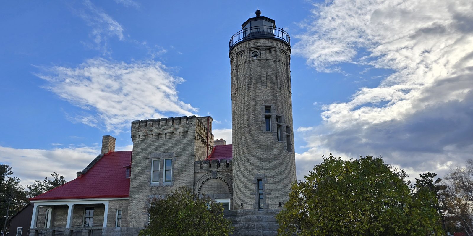 The lighthouse tower