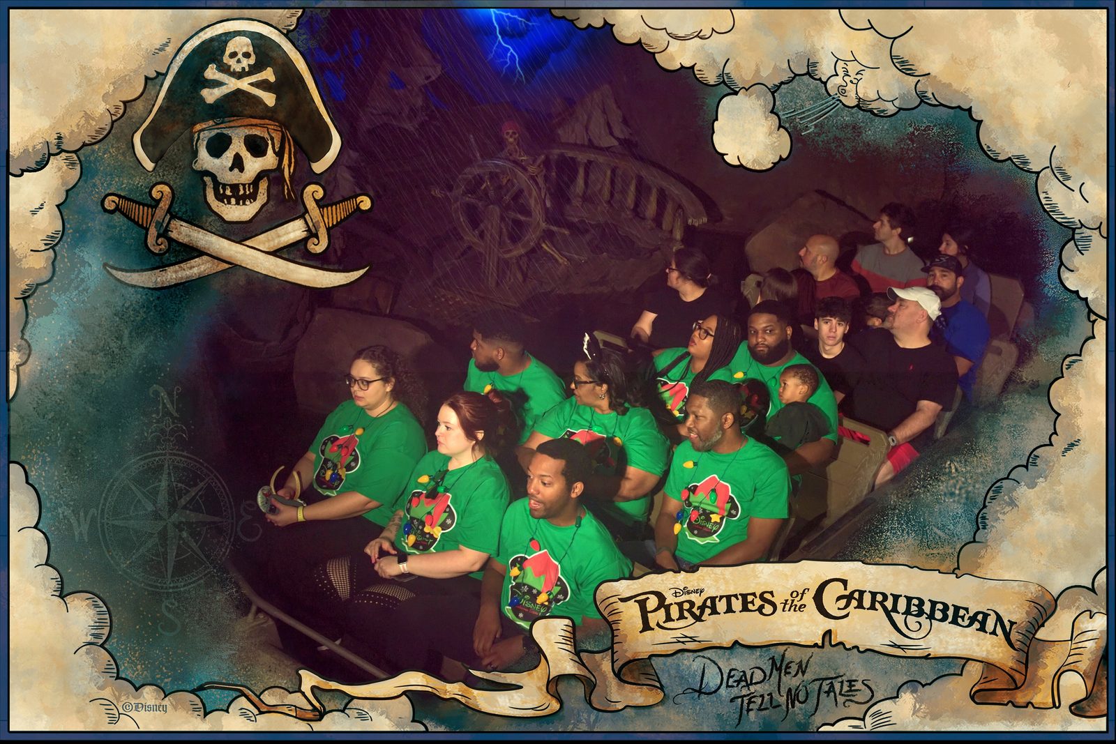 Thomas and me on Pirates of the Caribbean