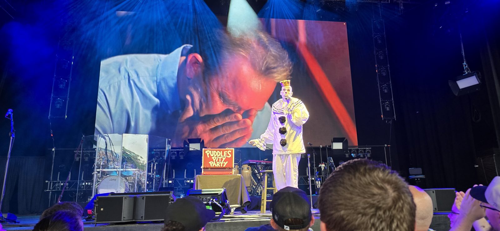 Puddles Pity Party opening the show